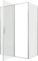 Душевой уголок Allen Brau Priority 140x80, профиль серебро браш, стекло прозрачное