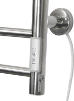 Полотенцесушитель электрический Domoterm Аврора DMT 109-10 86x50, R, хром