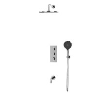 Душевой комплект WHITECROSS Y YSET11TOPCR С ВНУТРЕННЕЙ ЧАСТЬЮ, хром