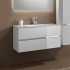 Мебель для ванной Sanvit Кубэ -2 60 белый глянец