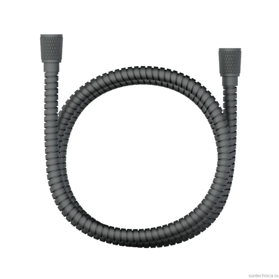 Душевой шланг Wonzon & Woghand WW-88RG02-1500-BGM темный графит