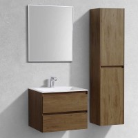 Мебель для ванной комнаты Vincea Luka 60 2 ящика, дуб табак