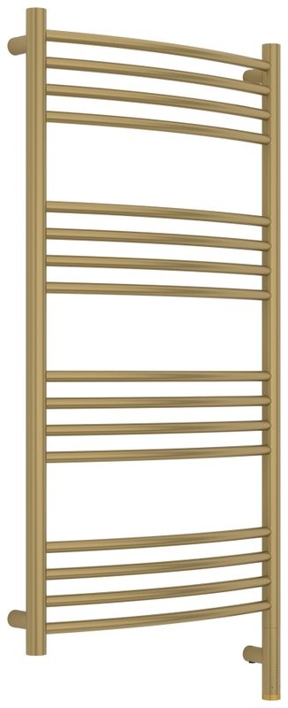 Полотенцесушитель электрический Сунержа Богема 3.1 32-6003-1050 110x55 см, подключение справа, золотой шелк, лесенка