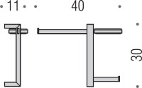 Стойка Colombo Design Units B9122.D.CR-VAN