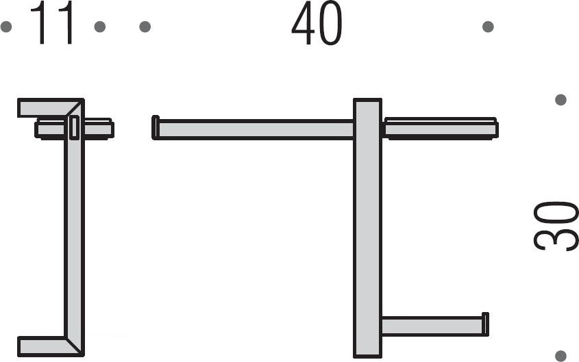 Стойка Colombo Design Units B9122.D.CR-VAN