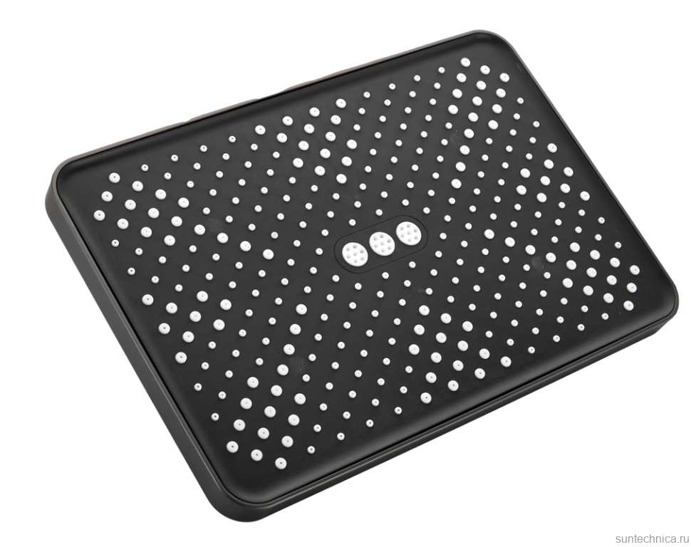 Верхний душ BELZ BD02-3 оружейная сталь