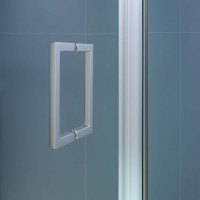 Душевая дверь в нишу RGW Stilvoll SV-05Gr 100 см, профиль матовый серый, стекло прозрачное