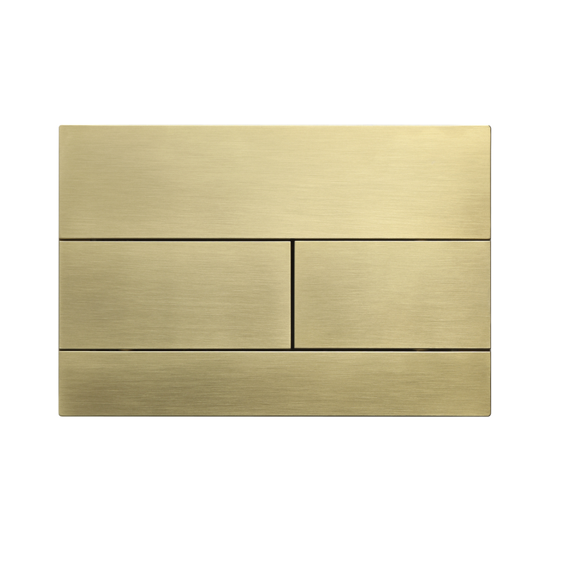 Кнопка смыва для унитаза Wonzon & Woghand WW-IB235-BG пластик, цвет брашированное золото