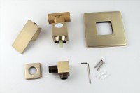 Встраиваемый смеситель для душа и ванны Kaiser Sonat 34177-1 С ВНУТРЕННЕЙ ЧАСТЬЮ, бронза