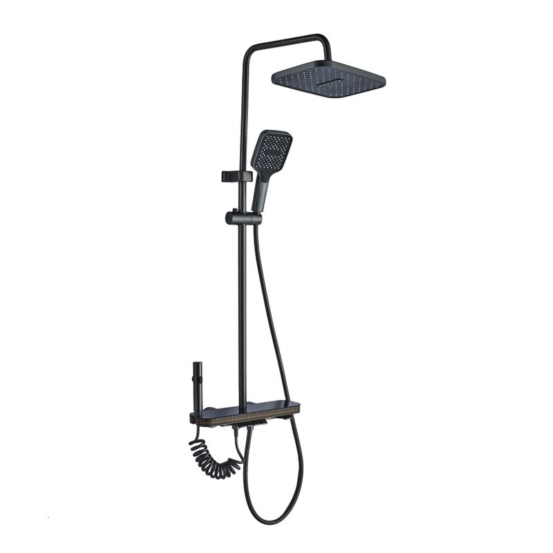 Душевая стойка Ceruttispa 11412 графит