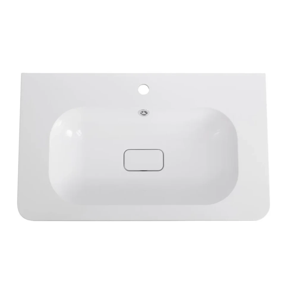 Тумба с раковиной Cezares Relax 80 оружейная сталь, раковина Cezares CZR-800/480-LV-MR-NV