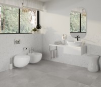 Биде подвесное Sanita luxe Ringo BD.WH/Ringo/C/WHT.G/S1 глянцевое белое