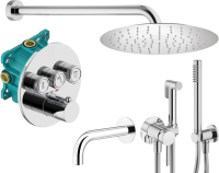 Комплект для ванной Plumberia Selection PSBOX KITZPSB03CR60 С ВНУТРЕННЕЙ ЧАСТЬЮ, хром