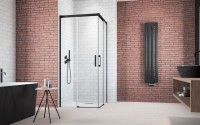 Душевой уголок Radaway Idea Black KDD 80x90