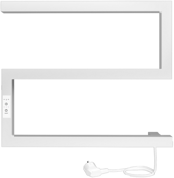 Полотенцесушитель электрический Indigo Sparta DGS40-50WMRt белый матовый