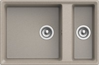 Мойка кухонная GranFest Level LV-760 K песочная