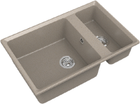 Мойка кухонная GranFest Level LV-760 K песочная