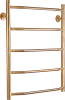 Полотенцесушитель водяной Secado Агата 1 65x55 см, бронза, лесенка, латунь Полотенцесушитель водяной Secado Агата 1 65x55 см, бронза, лесенка, латунь