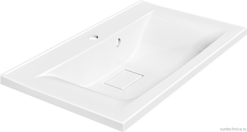 Тумба с раковиной Vincea Mia 75 темный дуб