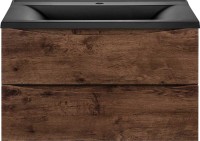 Тумба с раковиной Vincea Mia 75 темный дуб Тумба с раковиной Vincea Mia 75 темный дуб