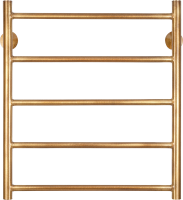 Полотенцесушитель водяной Secado Триада 1 плюс 75x55 см, бронза, лесенка, латунь