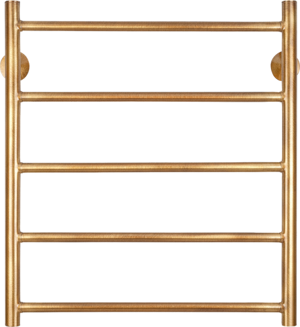 Полотенцесушитель водяной Secado Триада 1 плюс 75x55 см, бронза, лесенка, латунь