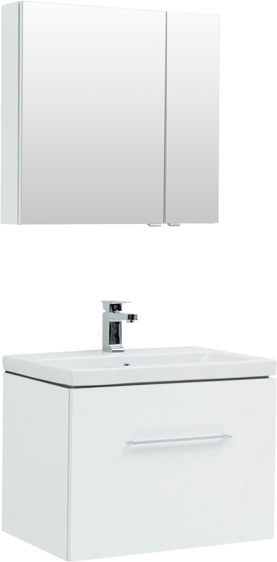Мебель для ванной комнаты Aquanet Порто 70 белая