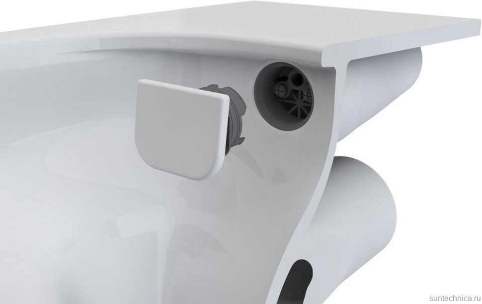 Унитаз-компакт напольный VitrA Zentrum Open-back 9824B003-7207