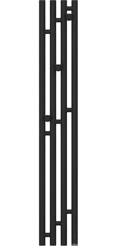 Полотенцесушитель электрический Сунержа Кантата 3.0 R 120х16 темный титан муар