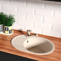 Мойка кухонная Lemark Lacha 620 9910054 шампань