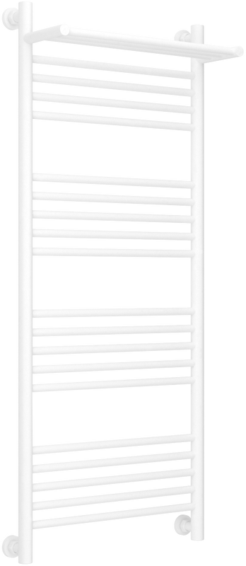 Полотенцесушитель водяной Сунержа Богема 1П + 120x50, белый матовый, с полкой