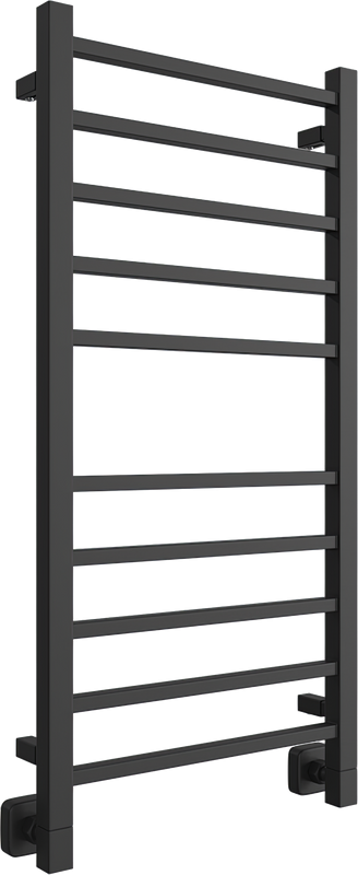 Полотенцесушитель водяной Двин L plaza 100/50 К8 черный матовый