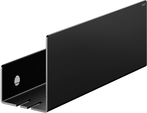 Полка Keuco Universal 24952370000 черная, для душа