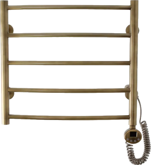 Полотенцесушитель электрический Domoterm Калипсо П5 50x50, правый, бронза