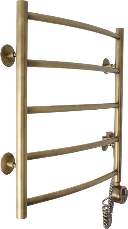 Полотенцесушитель электрический Domoterm Калипсо П5 50x50, правый, бронза