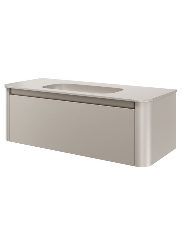 Тумба под раковину без столешницы Armadi Art Voi 120 подвесная, cashmere