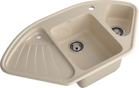 Мойка кухонная GranFest Corner C-1040E кашемир