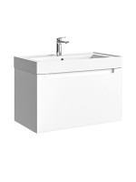 Тумба с раковиной Aqwella Vancouver 80 подвесная, белая