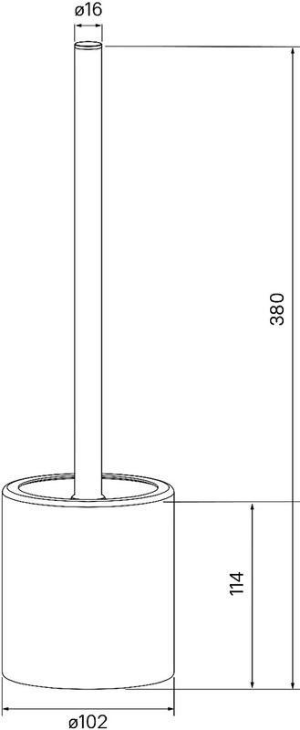 Ершик IDDIS Optima Home BRU02POi47