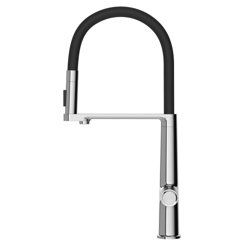 Смеситель для кухни Domaci Римини D569223CR с гибким изливом, хром