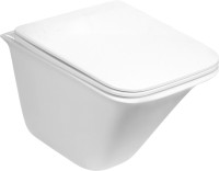 Унитаз подвесной Weltwasser WW SK WW SK Rotbach 004GL-WT безободковый, крышка с микролифтом, белый глянец