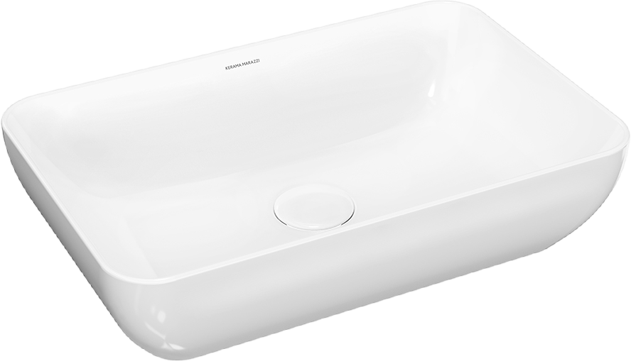 Тумба с раковиной KERAMA MARAZZI Plaza Modern 80 подвесная, с подсветкой, матовая белая, шалфей