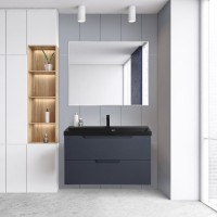 Тумба под раковину BelBagno Vittoria 100 подвесная, grigio opaco