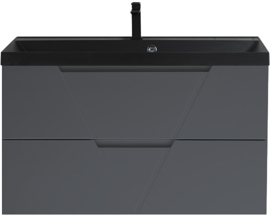 Тумба под раковину BelBagno Vittoria 100 подвесная, grigio opaco