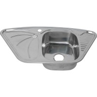 Мойка кухонная Melana 9550A 0,8/180 серебристая