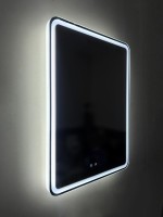 Зеркало BelBagno Marino SPC-MAR-600-800-LED-TCH-SND с голосовым управлением и подогревом
