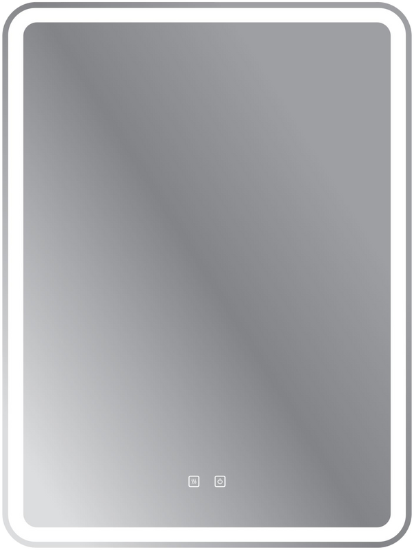 Зеркало BelBagno Marino SPC-MAR-600-800-LED-TCH-SND с голосовым управлением и подогревом