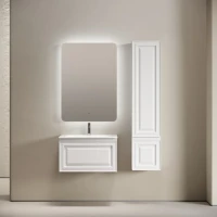 Тумба с раковиной Sancos Very 70 подвесная, bianco, раковина CN7031