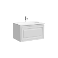 Тумба с раковиной Sancos Very 70 подвесная, bianco, раковина CN7031