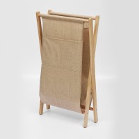 Корзина для белья Wasserkraft Nau WB-771-L светло-коричневая